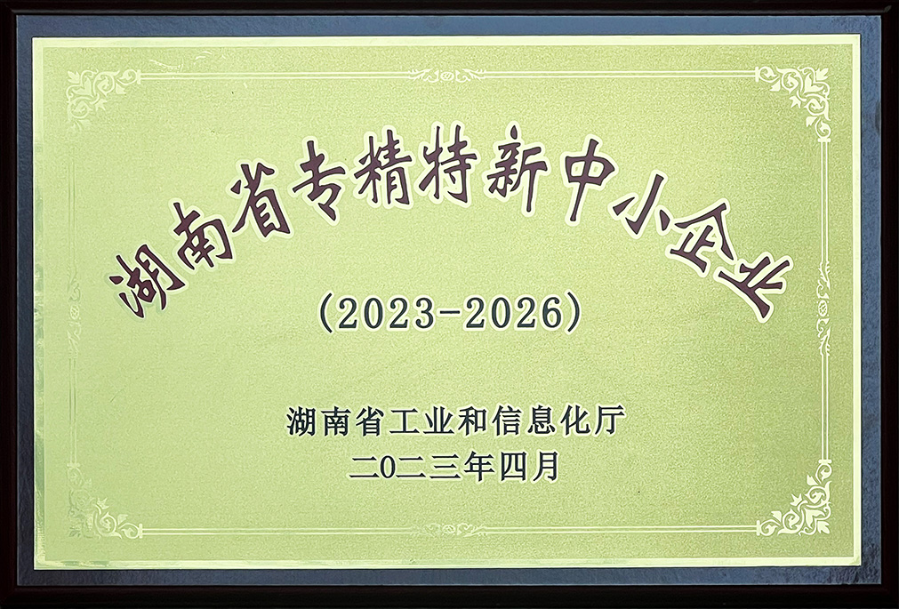 湖南专精特新企业
