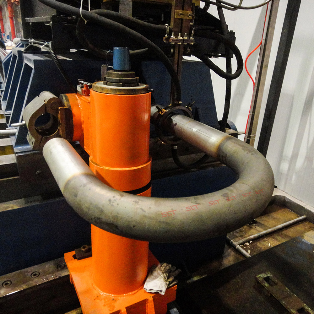 MF Induction Heat Pipe Bending Machine